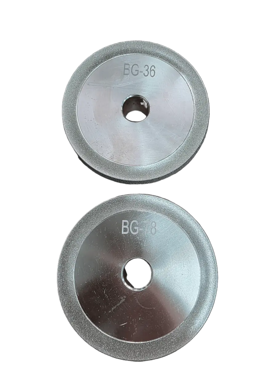 Conjunto de Rebolo da Afiadora de Fresa Esférica BG-38